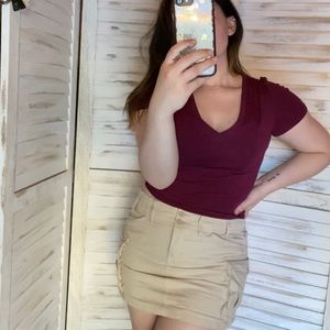 Brandy Melville Mini Cargo Skirt